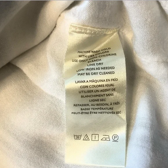 Anthropologie Pilcro Striped Oversized Dolman Linen Blend Blazer Size Medium - Picture 9 of 9